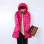 Longline Insulated Puffer Jacket for Women
