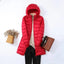 Longline Insulated Puffer Jacket for Women