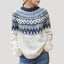 Oversized Nordic Knit Sweater for Women