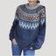 Oversized Nordic Knit Sweater for Women