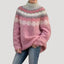 Oversized Nordic Knit Sweater for Women