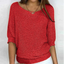 Oversized Loose V-Neck Long Sleeve for Women