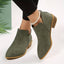 Women’s Pointed Toe V-Cut Ankle Boots
