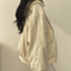 Fleece Lined Reversible Oversized Hooded Jacket for Women