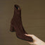 Sleek Pointed Toe Block Heel Ankle Boots for Women