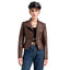 Slim Fit Biker Jacket for Women