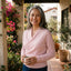 V-Neck Wrap Cashmere Sweater for Women