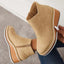 Wedge Side Zip Ankle Boots for Women