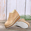 Wedge Side Zip Ankle Boots for Women