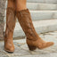 Western Cowboy Style Suede Boots for Women