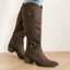 Western Cowgirl Knee-High Boots for Women