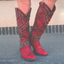 Western Cowgirl Knee-High Boots for Women
