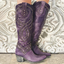 Western Cowgirl Knee-High Boots for Women