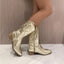 Western Embroidered Pointed Toe Cowboy Boots for Women