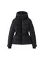 Women’s Belted Patterned Puffer Jacket