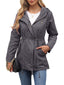 Women’s Casual Hooded Drawstring Jacket