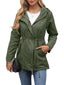 Women’s Casual Hooded Drawstring Jacket