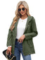 Women’s Casual Hooded Drawstring Jacket