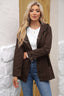 Women’s Casual Hooded Drawstring Jacket