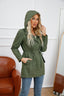 Women’s Casual Hooded Drawstring Jacket