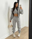 Women’s Casual Three Piece Tracksuit Set