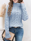 Women’s Cozy Cable Knit Turtleneck Sweater