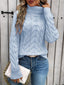 Women’s Cozy Cable Knit Turtleneck Sweater