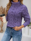 Women’s Cozy Cable Knit Turtleneck Sweater