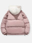Women’s Cozy Hooded Plush Lined Winter Puffer Jacket