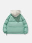 Women’s Cozy Hooded Plush Lined Winter Puffer Jacket