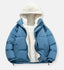 Women’s Cozy Hooded Plush Lined Winter Puffer Jacket