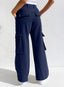 Women’s High Waisted Wide Leg Cargo Pants