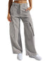 Women’s High Waisted Wide Leg Cargo Pants