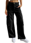 Women’s High Waisted Wide Leg Cargo Pants