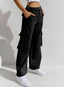Women’s High Waisted Wide Leg Cargo Pants