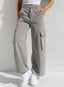 Women’s High Waisted Wide Leg Cargo Pants