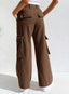 Women’s High Waisted Wide Leg Cargo Pants