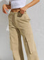 Women’s High Waisted Wide Leg Cargo Pants