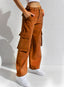 Women’s High Waisted Wide Leg Cargo Pants