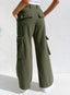 Women’s High Waisted Wide Leg Cargo Pants