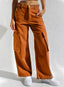 Women’s High Waisted Wide Leg Cargo Pants