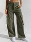 Women’s High Waisted Wide Leg Cargo Pants