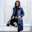 Women’s Longline Quilted Puffer Coat