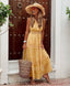 Women’s Sleeveless Boho V-Neck Tiered Maxi Dress