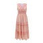 Women’s Sleeveless Boho V-Neck Tiered Maxi Dress