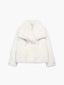 Women’s Soft Faux Fur Jacket with Wide Collar