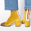 Women’s Soft Suede Block Heel Ankle Boots