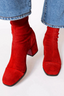 Women’s Soft Suede Block Heel Ankle Boots