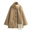 Women’s Elegant Poncho with Scarf