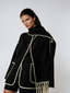 Women’s Elegant Poncho with Scarf